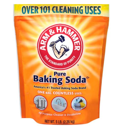 how to get bike grease out of clothes: Baking Soda