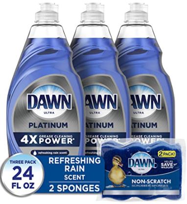 How to Get Crayon Out of Carpet: Dawn Platinum dish washing liquid