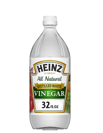 How to Get Grass Stains Out of Shoes: white vinegar