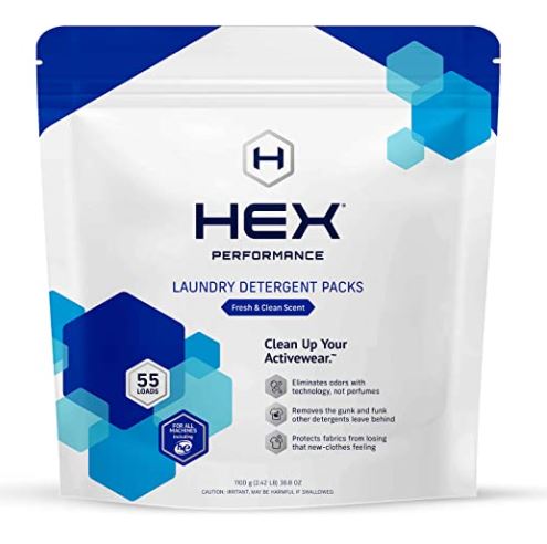 How to wash Lululemon leggings: Hex Laundry detergent