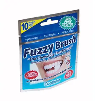 Differet Types of Toothbrushes: Fuzzy Brush Chew Able Toothbrush