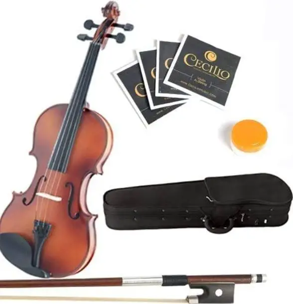 types of violins: Mendini By Cecilio Violin For Beginners